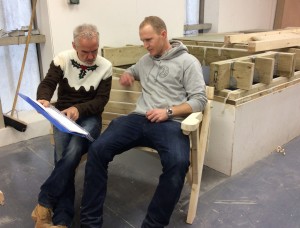 Here he is with the first and his favourite jumper.