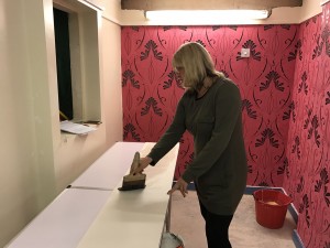 Interior Designing, Laura has just upgraded to the City & Guilds Painting & Decorating course.