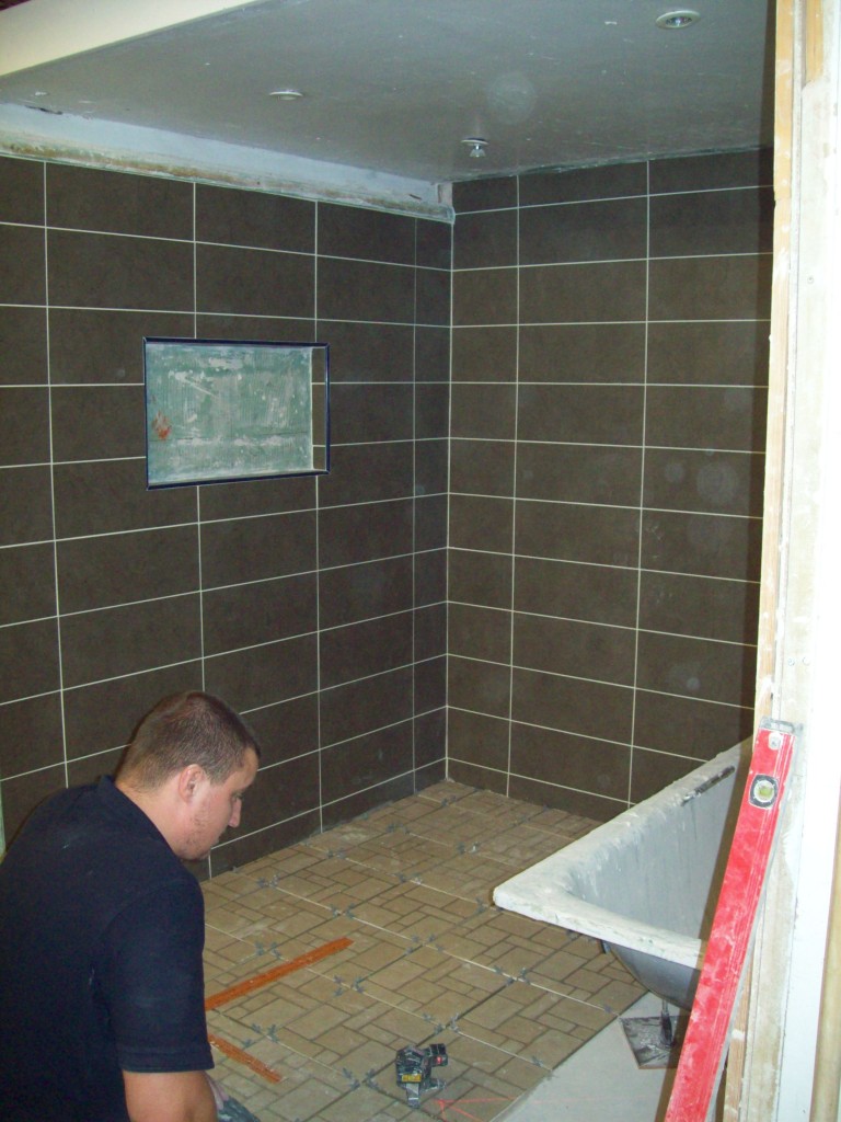 Learn to Tile your Bathroom at Able Skills!