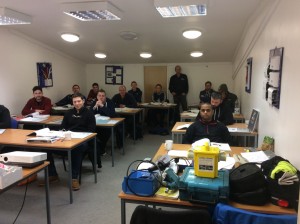 This new Level 2 Electrical group are coming to the end of their first week of training.