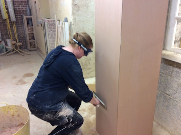 Plastering Course: Sarah's first step to a new career