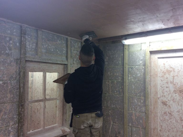 Plastering and Tiling Courses are the perfect match