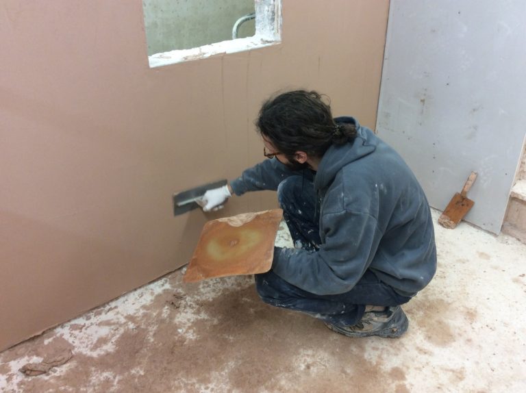 Hardwork in our Plastering Centre today!