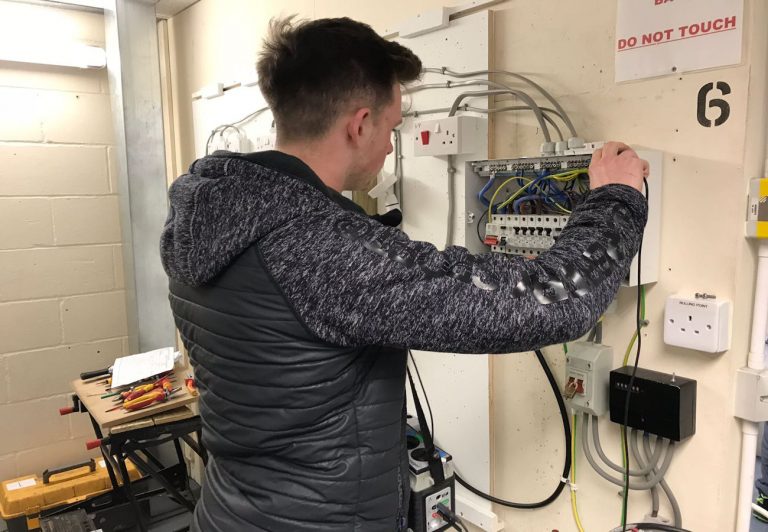 Progress on our City & Guilds Level 2 Electrical Course