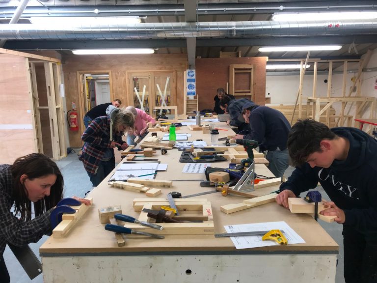 A lovely day at our Carpentry Centre
