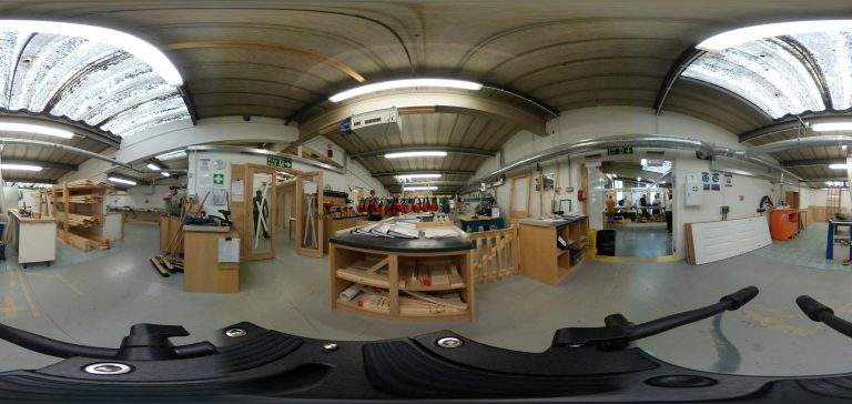 Take a 360° tour of our Carpentry Courses!