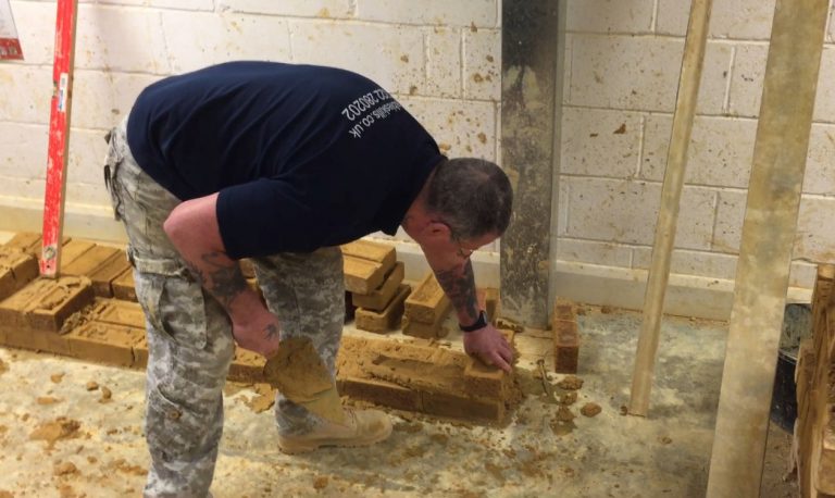 Become a Bricklayer just like these guys at Able Skills!