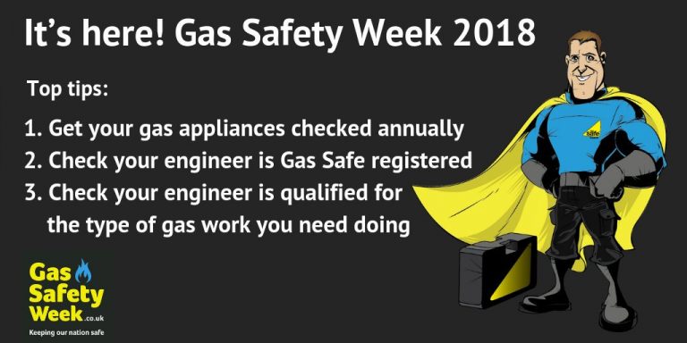 Fire Service Backed Gas Safety Week!