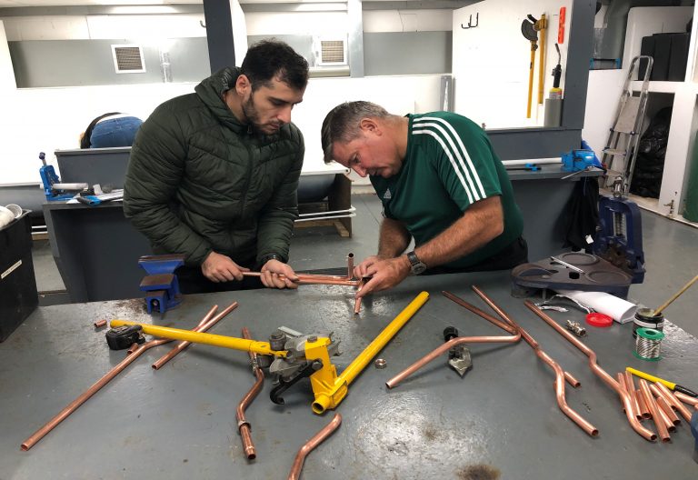 Plumbing Courses Going Strong This Morning!