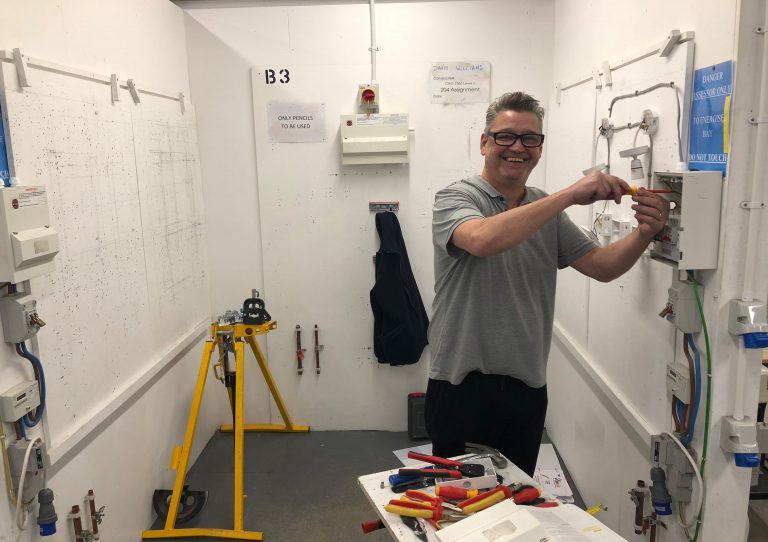 Why Student Miles Clarke Turned To The Level 2 Electrical Course