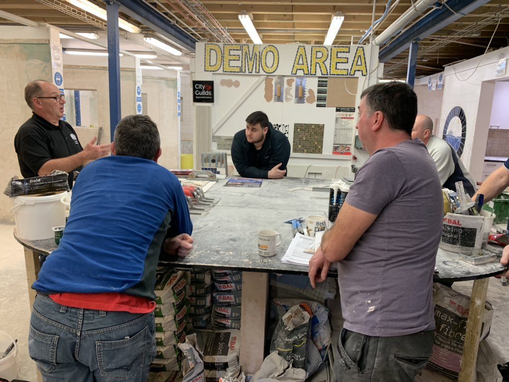 tiling courses