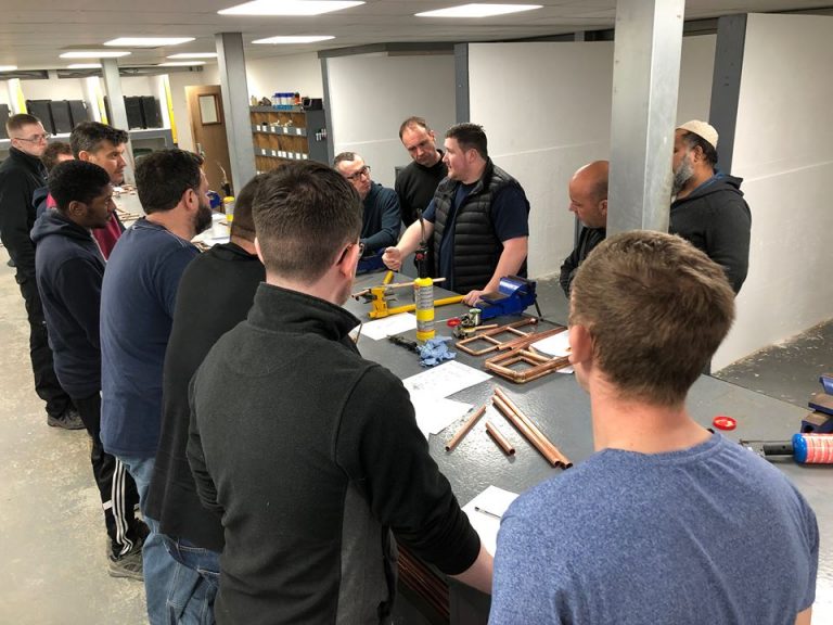 Great Demonstration For One Of Our Plumbing Courses Today!