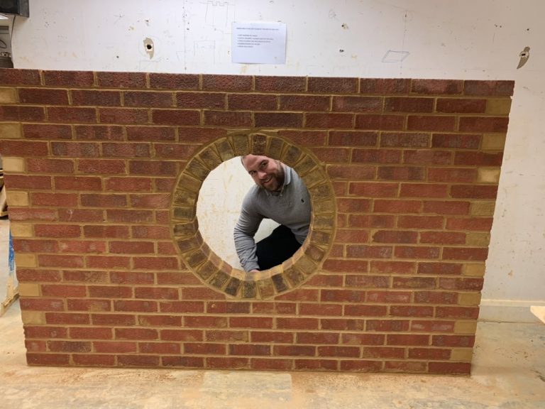 Fantastic Work from our NVQ Bricklaying Student!