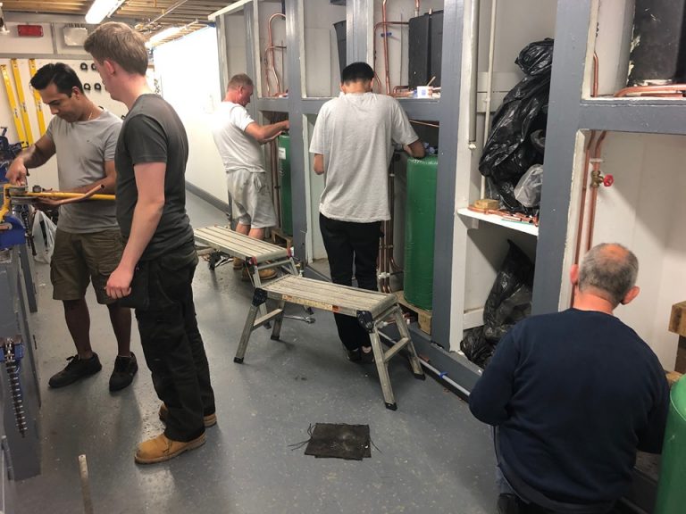 Definitely Some Naturals On Our Plumbing Courses!