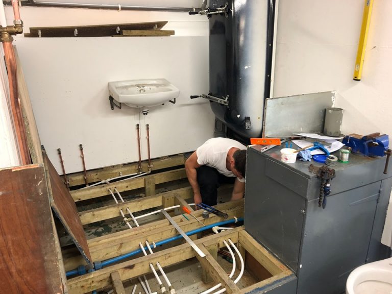 Home Study Plumbing Courses in action!