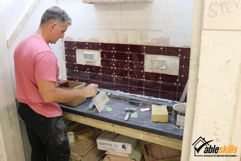 A look into our Tiling courses!