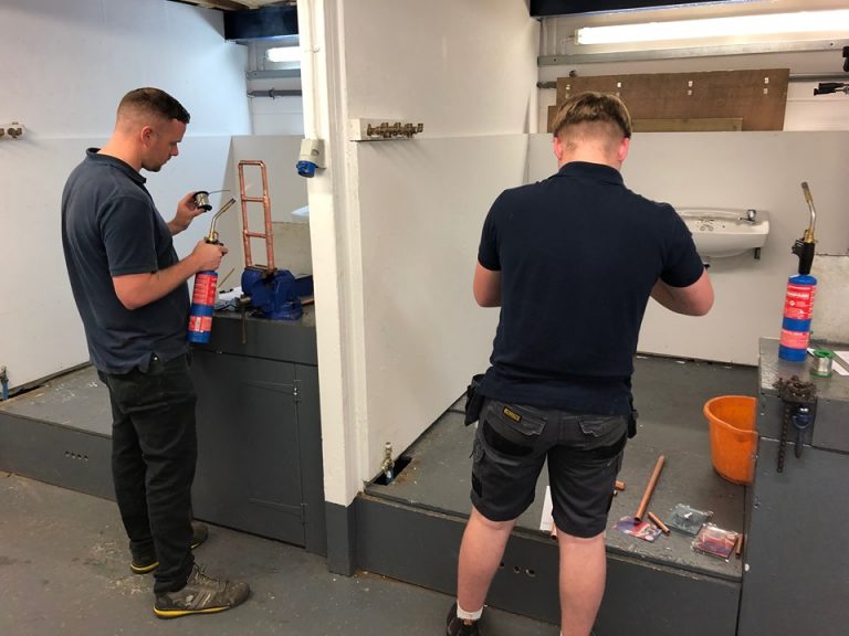 We Had A Brand New Plumbing Course Start This Week!