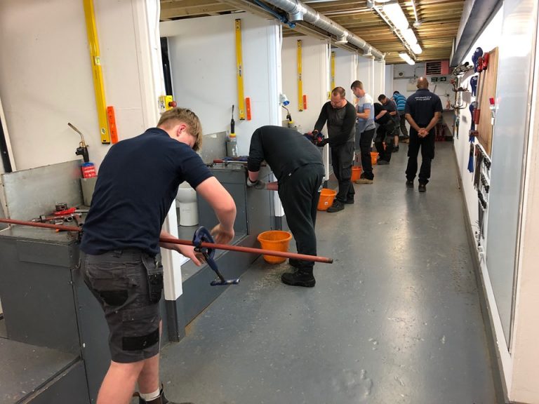 A Successful Afternoon For Our Plumbing Courses