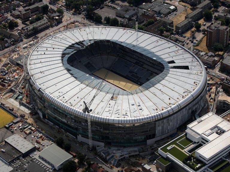 Tottenham Football Club's New Construction Plans!