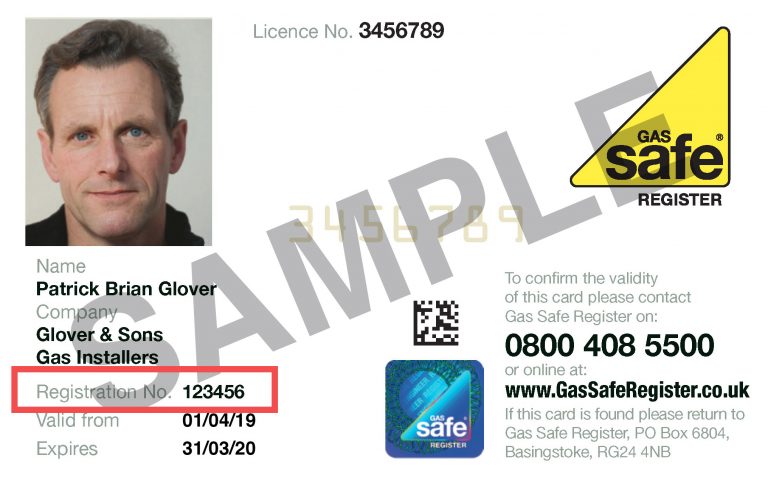 Identifying a 'Gas Safe Registered' Engineer!