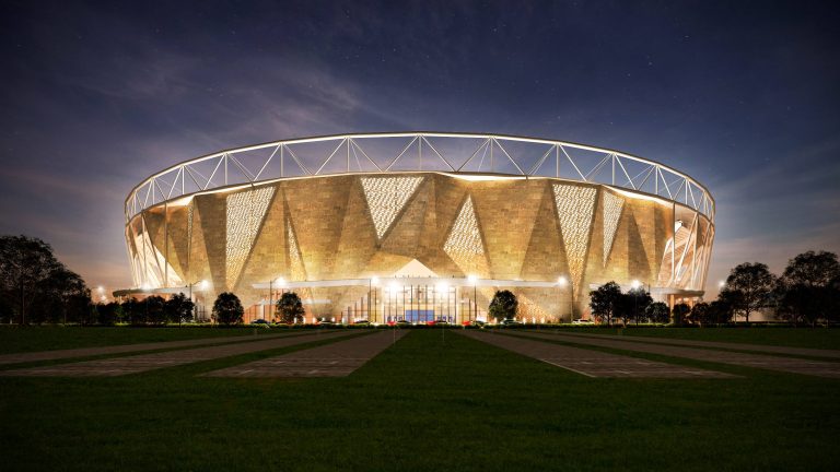World’s largest cricket stadium under construction!