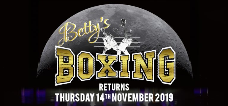 Betty's Boxing tonight at the O2!
