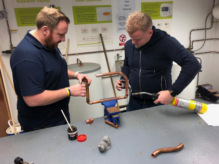 What makes Able Skills the best for Plumbing courses?