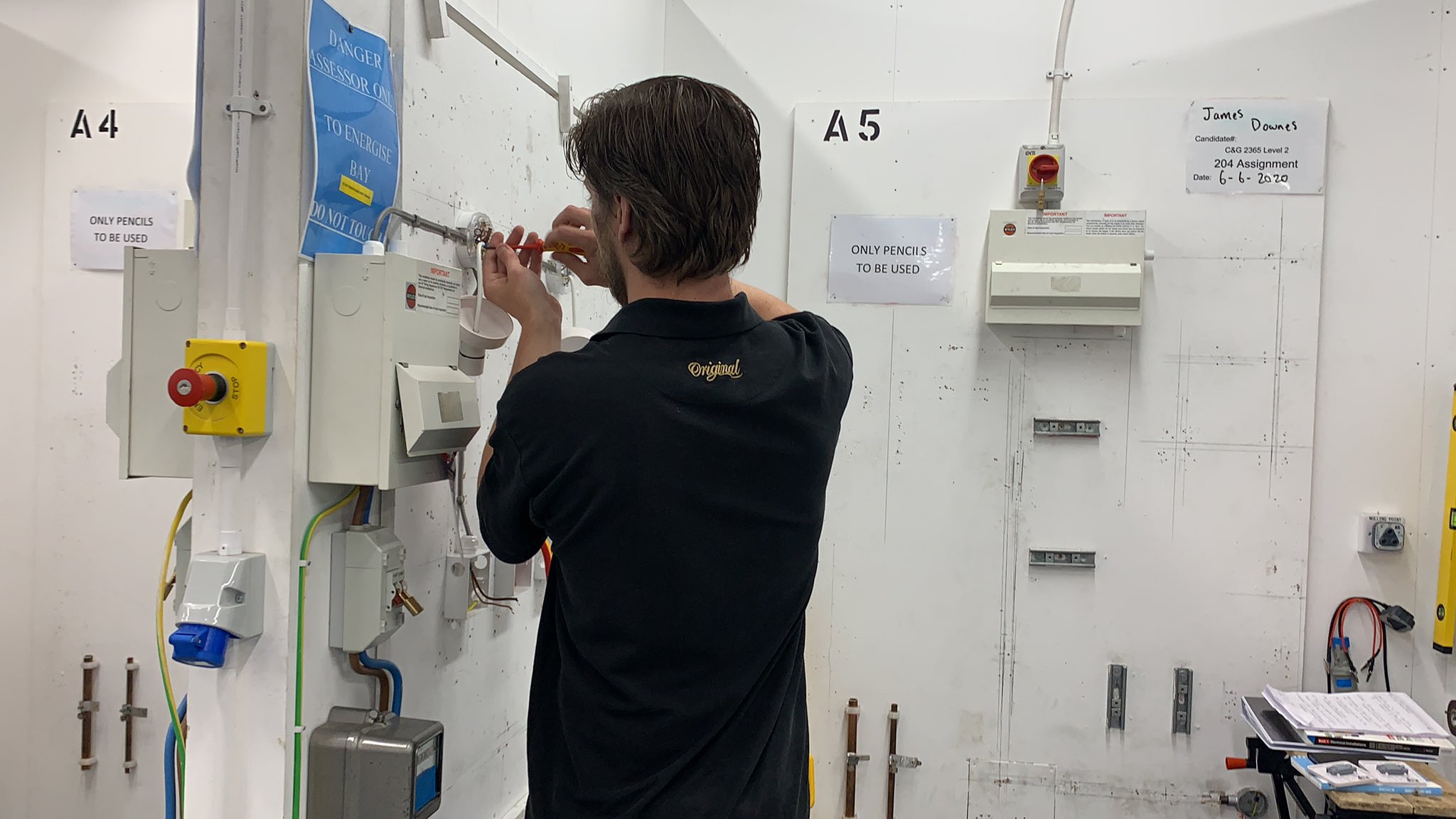 Another look at our Electrician training courses! Able Skills News