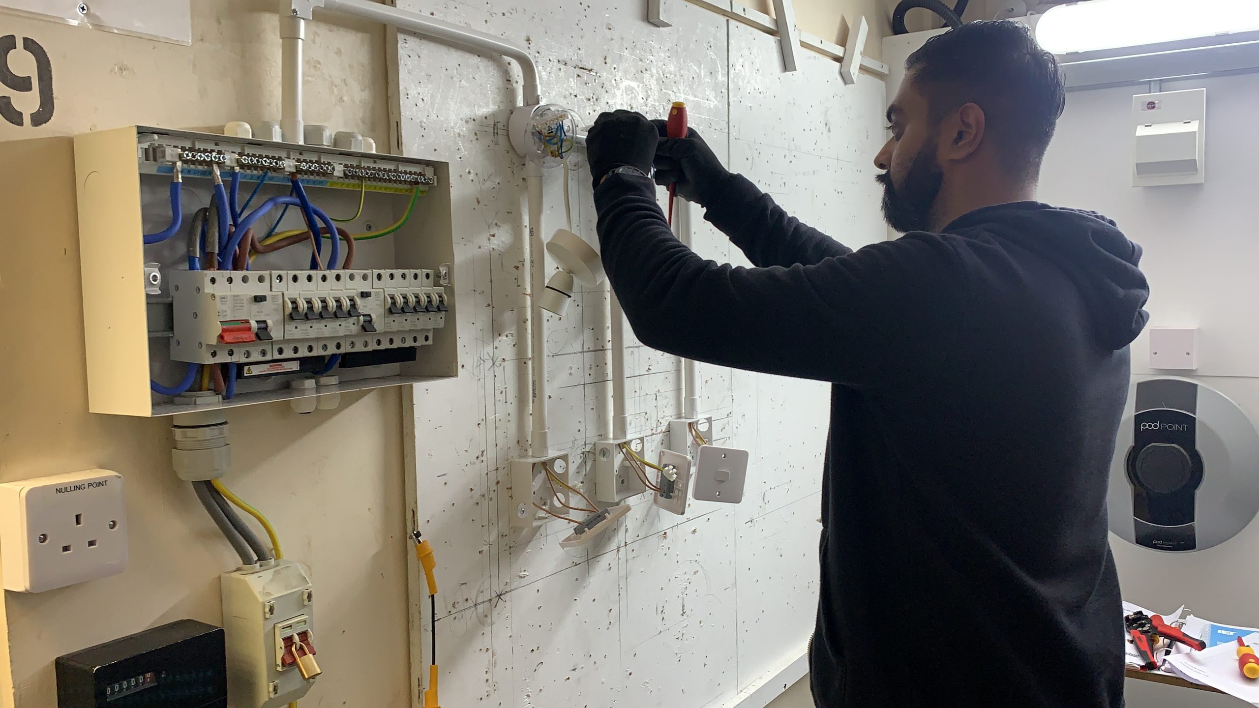 Shortage of skilled, qualified electricians here in the UK!