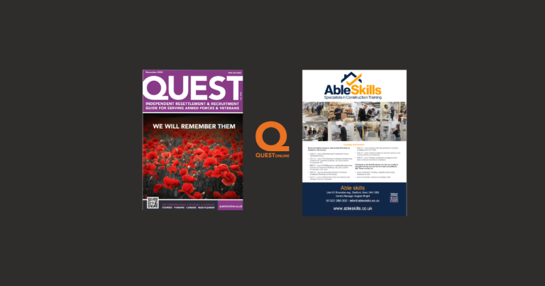 Able Skills advertises with Quest Magazine