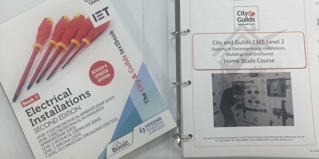 An electrical home study manual from Able Skills